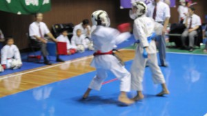 Huvudskydd används i de flesta tävlingar i Japan